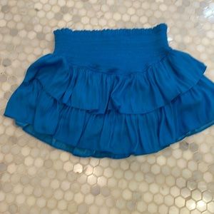 Mustard seed blue skirt